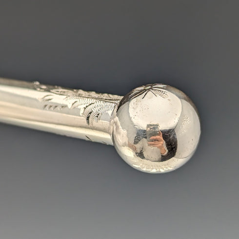 英国アンティーク シルバープレート カトラリー6ペアセット Allen & Darwin